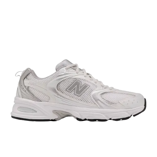 530 - White with Silver Metallic MR530EMA