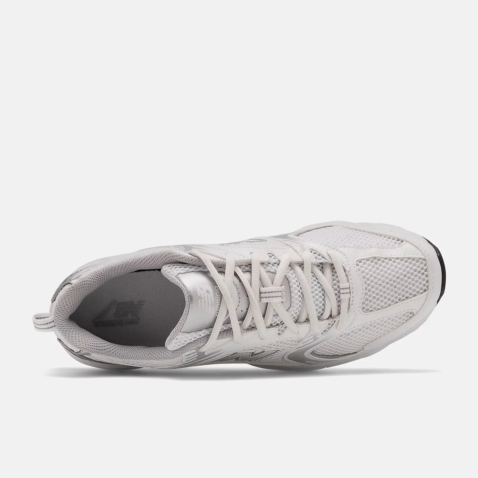 530 - White with Silver Metallic MR530EMA