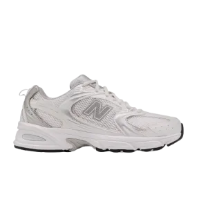 530 - White with Silver Metallic MR530EMA