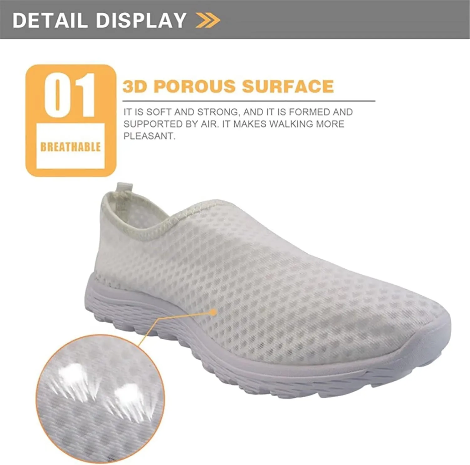 Belidome Slip On Sneakers Clipper Shoes for Women Men Casual Comfortable Walking Running Footwear