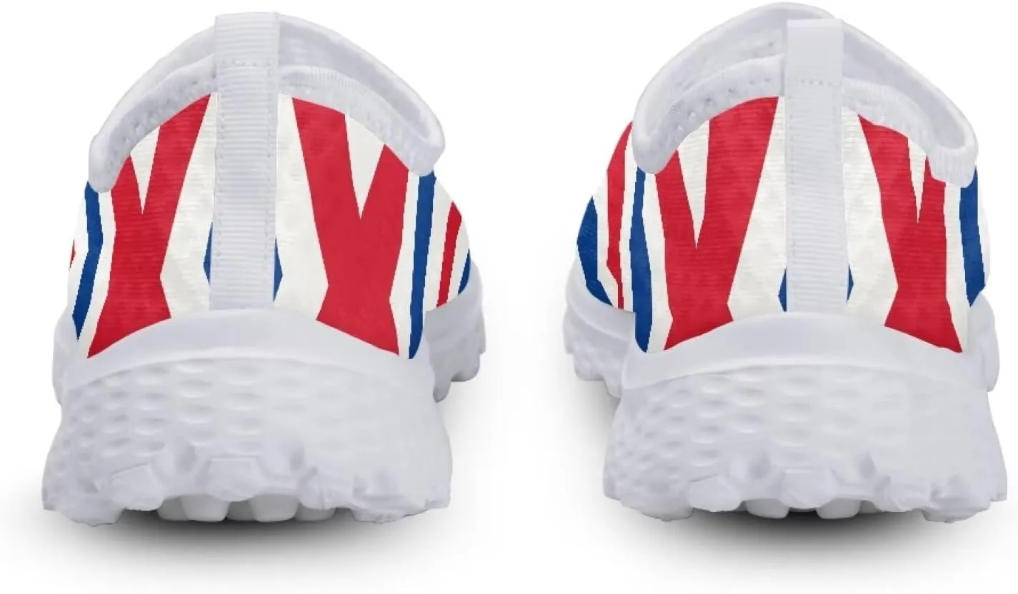 Binienty Adults Slip On Sneakers Clipper Shoes for Women Men Casual Comfortable Walking Running Footwear