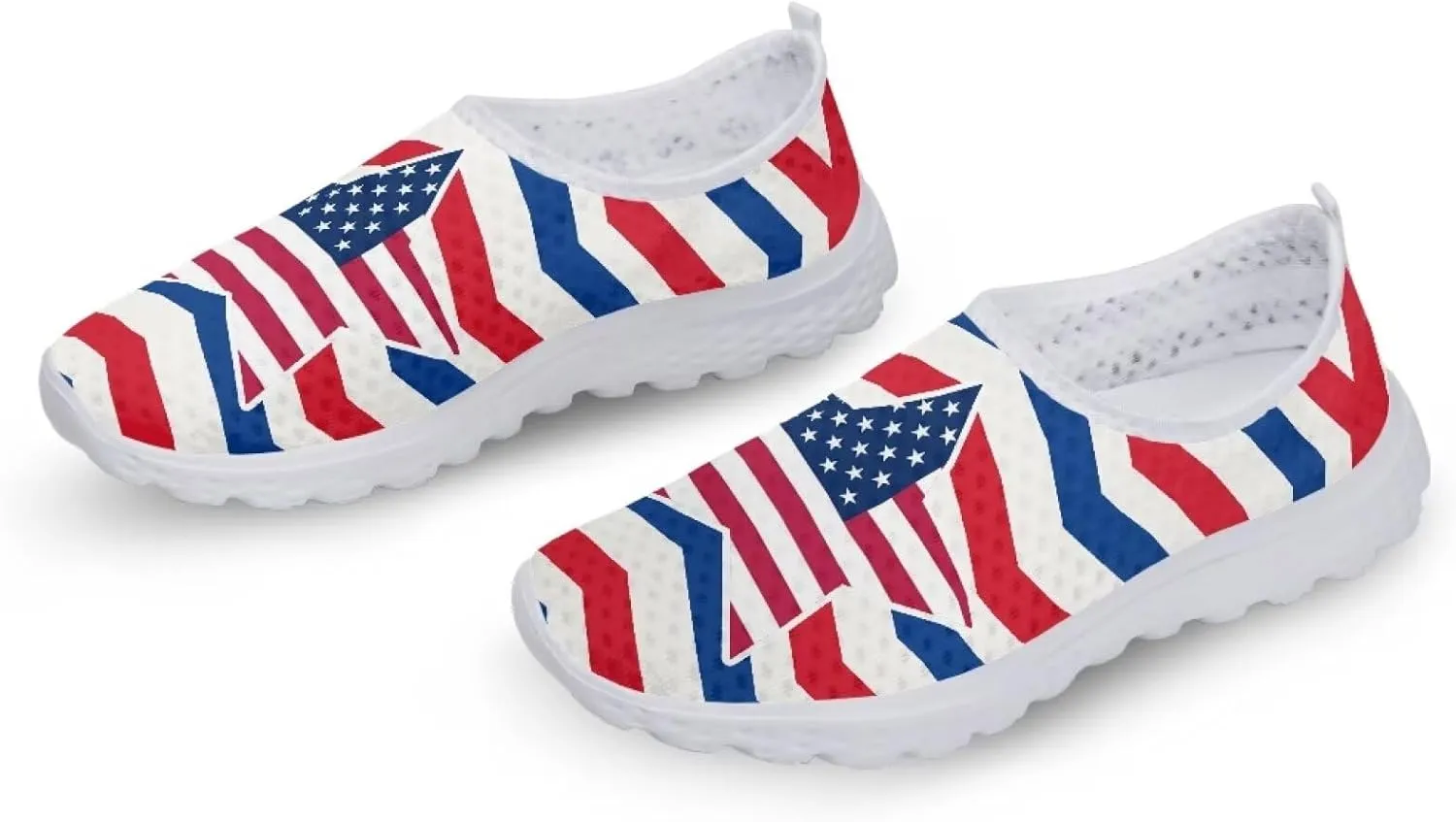 Binienty Adults Slip On Sneakers Clipper Shoes for Women Men Casual Comfortable Walking Running Footwear