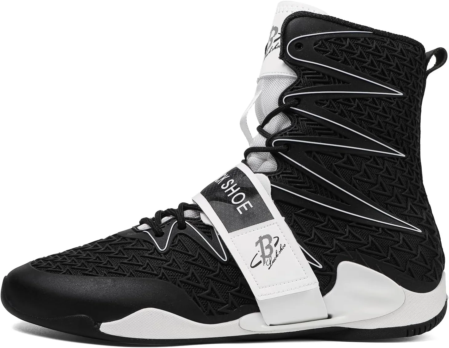 Boxing Shoes for Men High Top Gym Shoes Fighting Sports Training Footwear LS308
