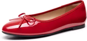 DREAM PAIRS Women's Flats, Round Toe Ballet Flats, Comfortable Slip-on Dressy Business Casual Work Office Ballerina Flat Dress Shoes