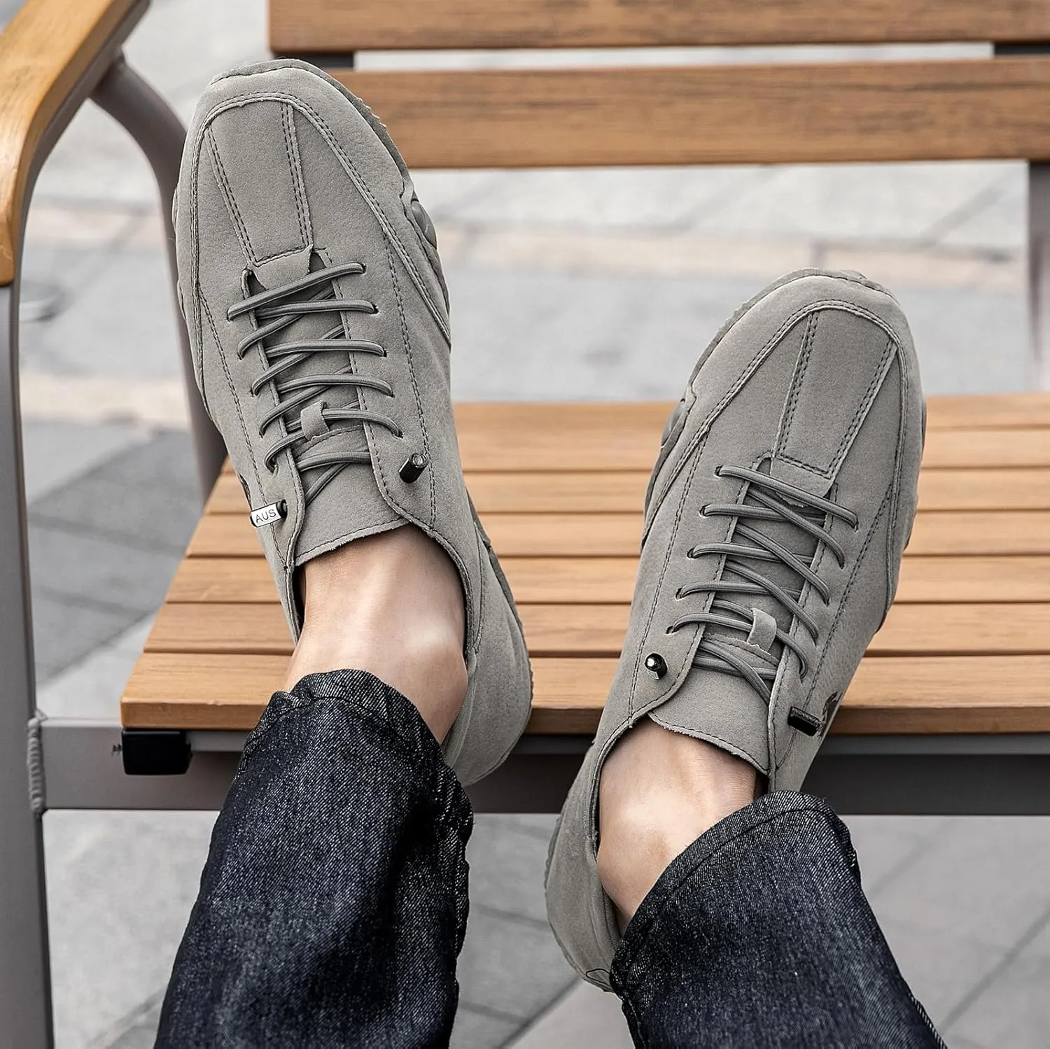 Driving Shoes for Men Beck Shoes Mens Shoes Casual Slip Ons Mens Fashion Shoes Comfort Handmade Chukka Dress Walking Shoes