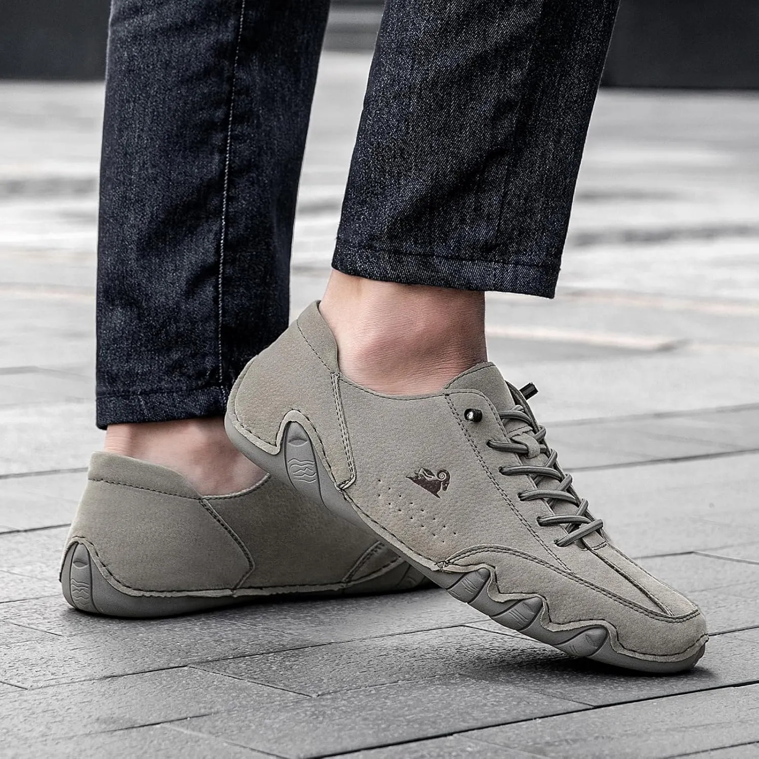 Driving Shoes for Men Beck Shoes Mens Shoes Casual Slip Ons Mens Fashion Shoes Comfort Handmade Chukka Dress Walking Shoes