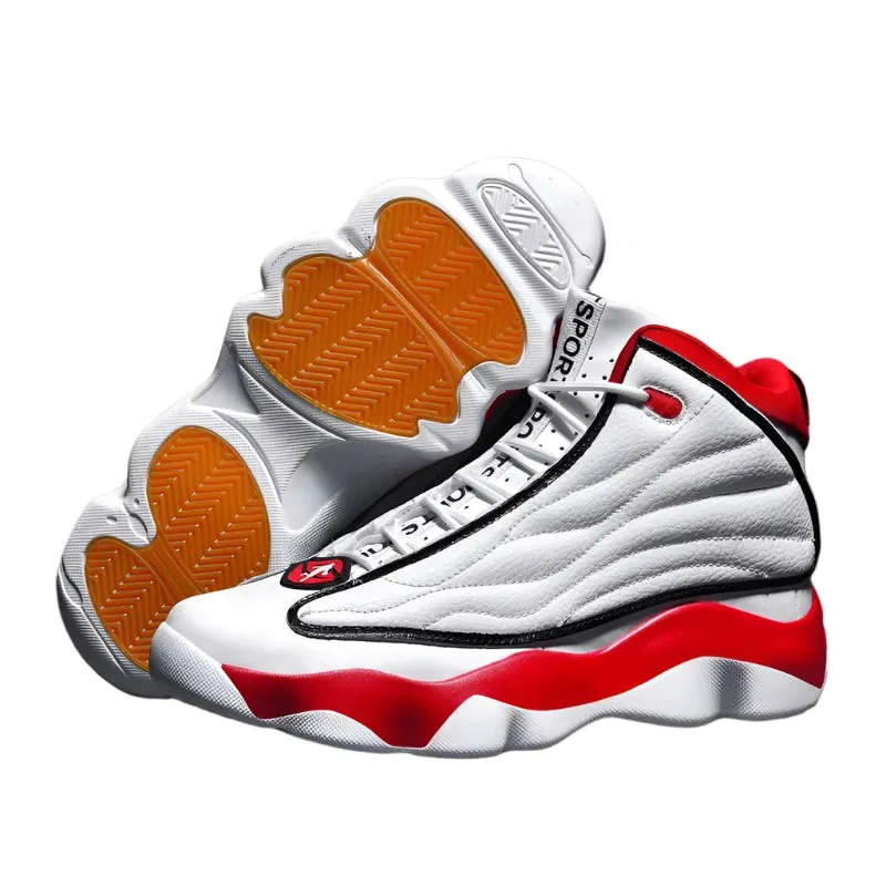 High-Quality Men's & Boys' Basketball Sneakers – Autumn/Winter High-Top Anti-Slip Outdoor Sports Shoes | Women’s Summer Trainers