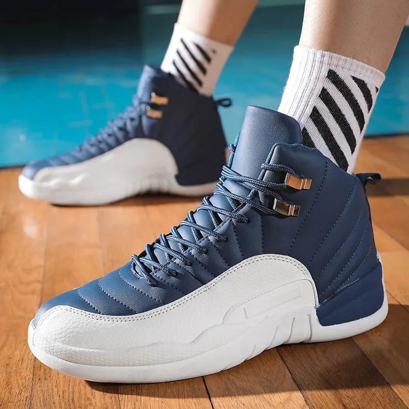 High-Quality Men's & Boys' Basketball Sneakers – Autumn/Winter High-Top Anti-Slip Outdoor Sports Shoes | Women’s Summer Trainers