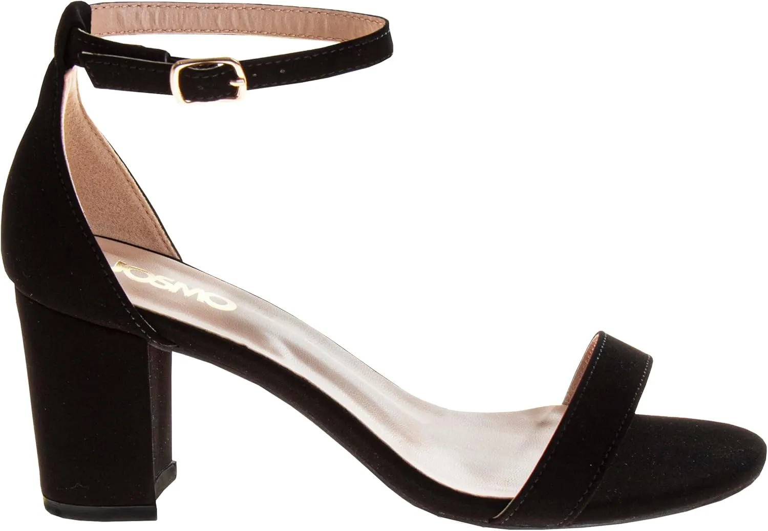 Josmo Womens Platform Heels Open Toe Chunky Heels Comfy Block Heeled Sandals - Strappy 3.5 Inch Heels Comfy Dress High Heels