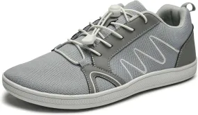 Men Women Wide Toe Barefoot Shoes Breathable Mesh Casual Walking Sneakers Comfortable Lightweight Fitness Running Trainers Zero Drop Sole