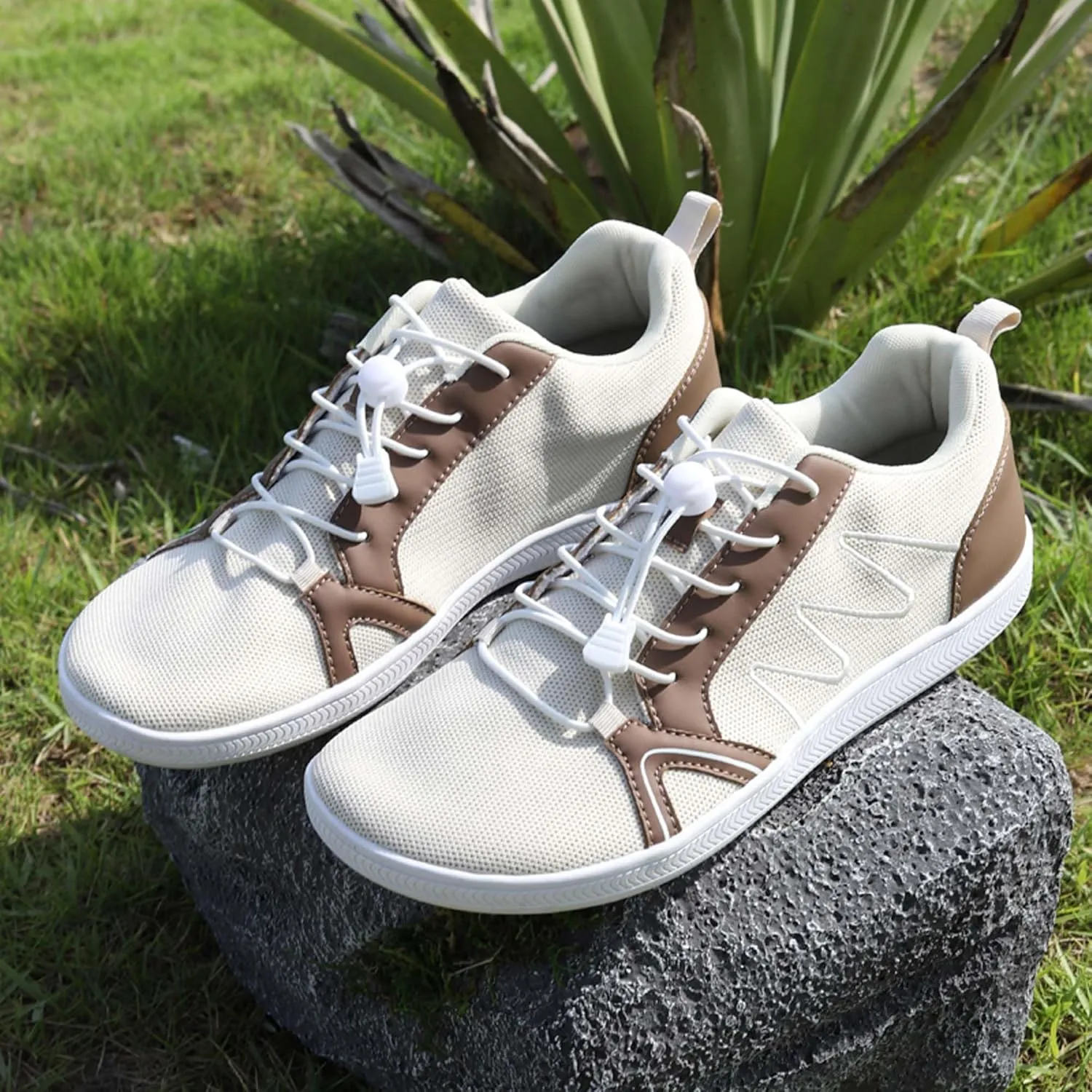Men Women Wide Toe Barefoot Shoes Breathable Mesh Casual Walking Sneakers Comfortable Lightweight Fitness Running Trainers Zero Drop Sole