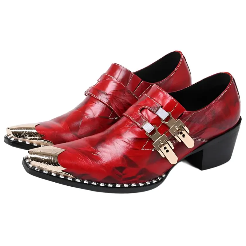 Men's Luxury Genuine Leather Loafers - Black Dress Shoes for Business, Casual, Wedding, and Elegant Events.