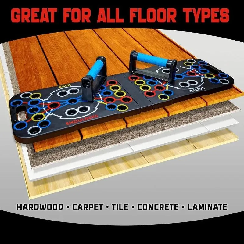 Push Up Board Multi-Function Handles
