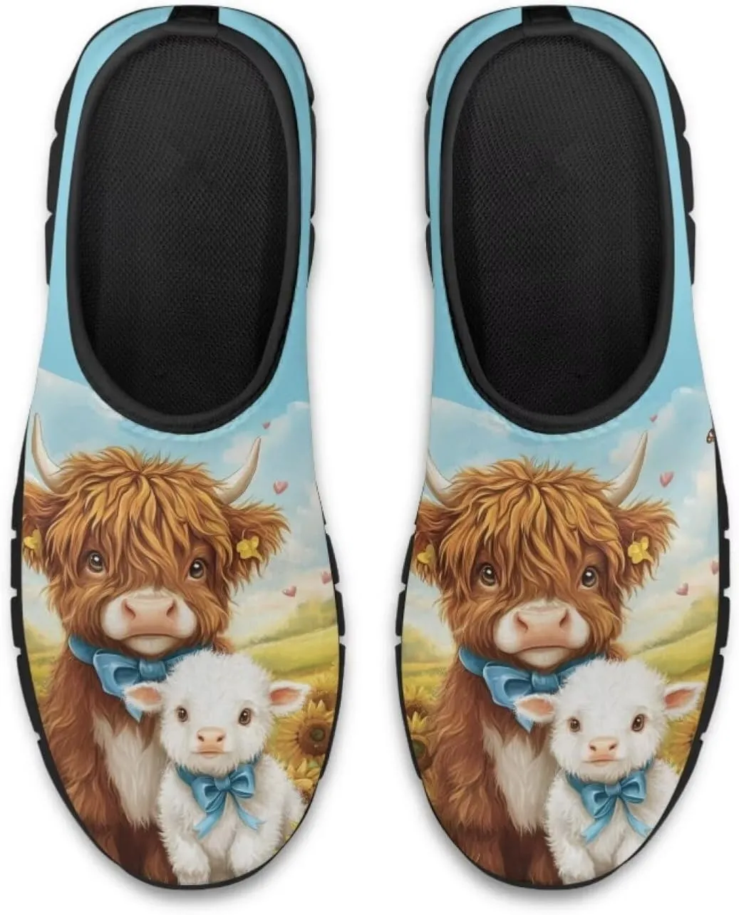 Slip On Walking Shoes for Women Art Painted Laofers Womens Casual Travel Flat Shoes Trendy Dressy Shoe