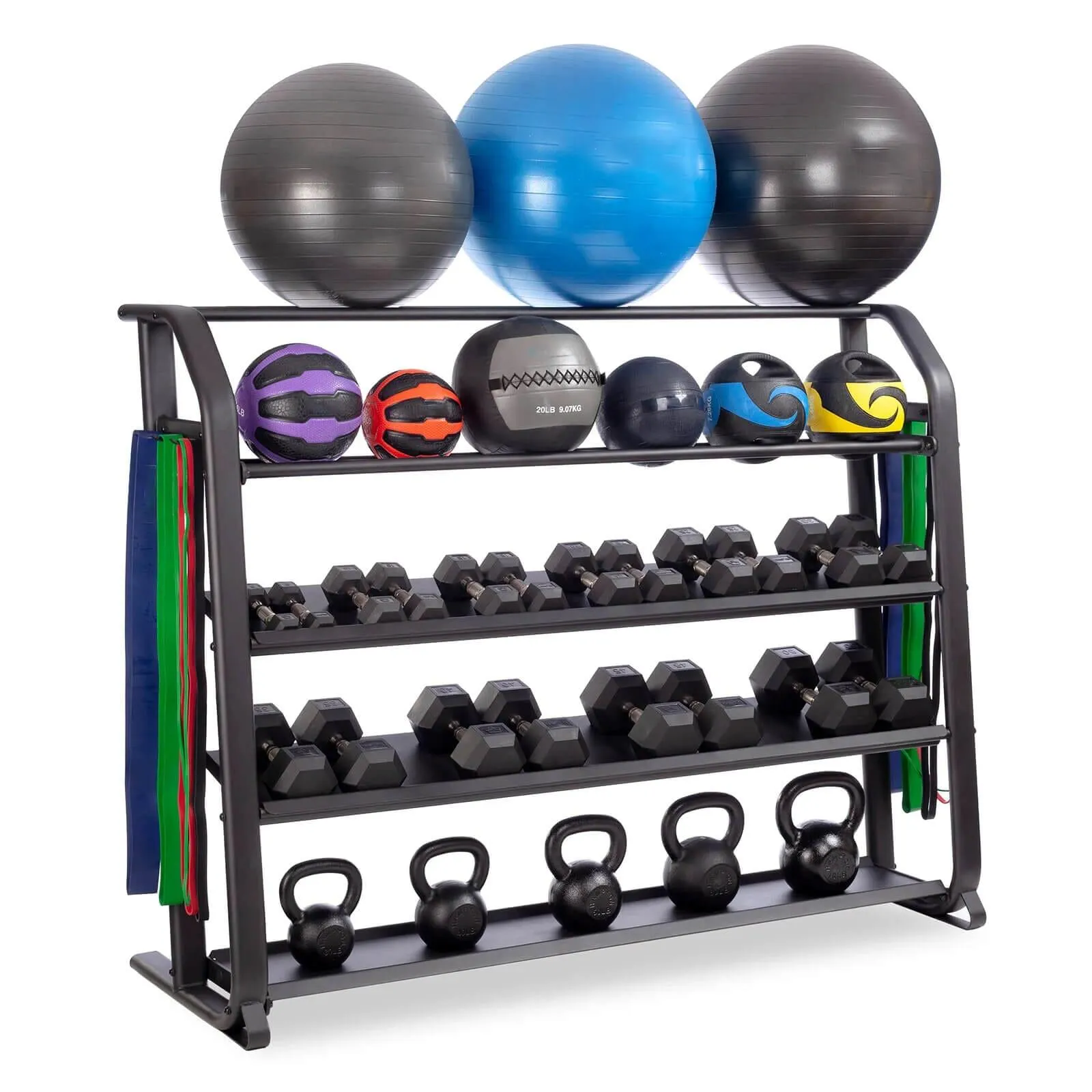 Top Fitness 5-Tier Multi-Storage Rack