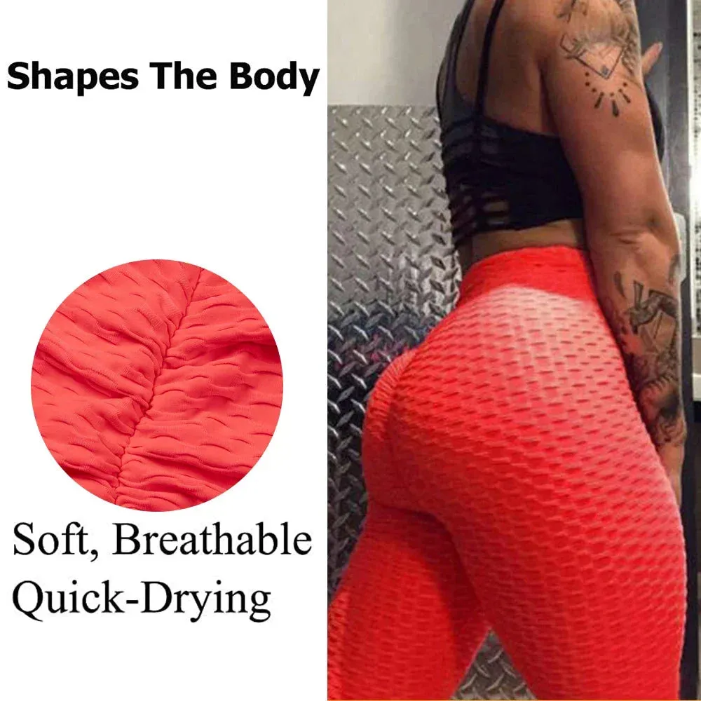 Women Yoga Leggings High Performance Sports Tights with Butt Lifting Effect Seamless Multi Color Options